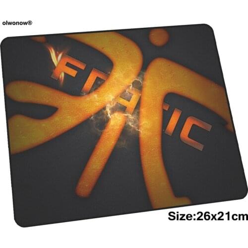 Fnatic pad mouse computador gamer mause pad 260x210x3mm padmouse hot sales mousepad ergonomic gadget locrkand office desk mats