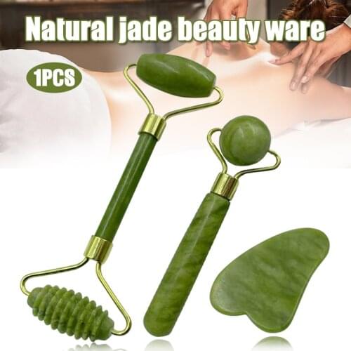 Jade Stone Massager for Eye Face Neck Lifting Slim Relaxing Facial Massager Tools M2