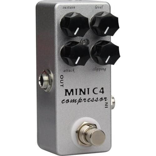 Pedal Guitarra NEW MOSKY audio C4 COMPRESSOR Guitar Effect Pedal Compressor