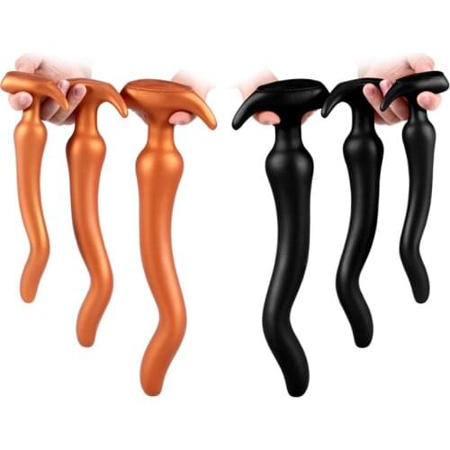Very Long Anal Plug Big Butt Plug Dildo For Women Soft Silicone Huge Dildo Anal Plug Sex Toys Products For Adults Erotic Toys