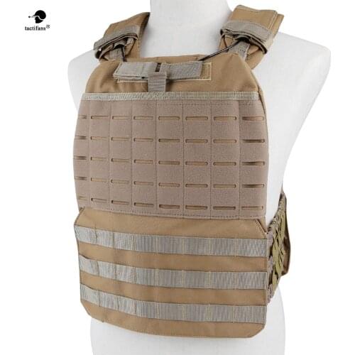 QD Tactical Vest Molle Plate Carrier Chest Rig Modular Quick Release System Body Armor Adjustable Combat For Crossfit Training