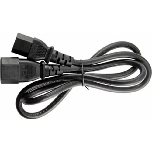 Male To Female Power Cord Extension Cable 1M 3.3FT 100 cm IEC 320 C14 To C13