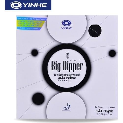 Yinhe Galaxy Big Dipper Table Tennis Rubber With Sponge Pips-in Ping Pong Tenis De Mesa