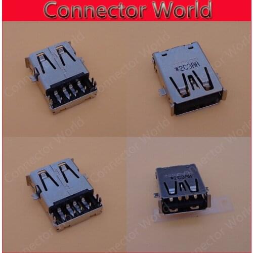 1-50pcs/lot micro 2.0 USB Jack Connector socket for Asus A53SV N53SN N53SV motherboard etc mini USB charging Port