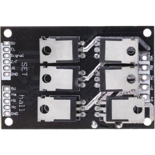 15A 500W DC12V-36V Brushless Motor Speed Controller BLDC Driver Board with Hall C5AC
