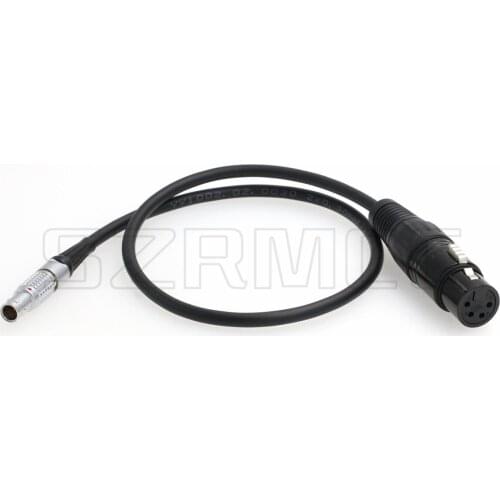 2 Pin Male to XLR 4 Pin Female Power Cable for Red ARRI Alexa Camera TILTA kit 12V to Practilite 602 Camera Monitor