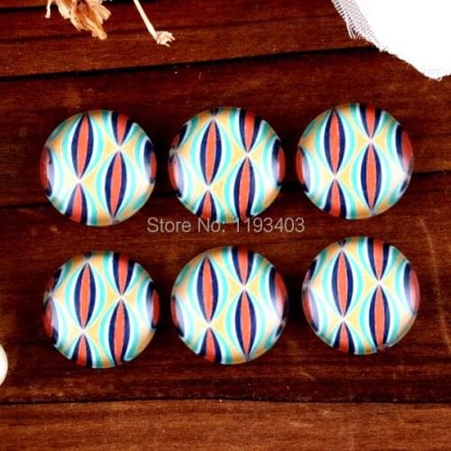 40PCS 12mm)/Round12mm 20mm 25mm 30mm Glass Cabochon DIY For jewelry finding Cameo Setting ,Dome Flat Back Beads-201-43