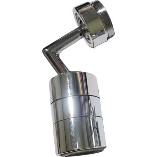 Splash Filter Faucet Water Filter Tap Aerator for Bathroom Kitchen Laundry, 720 Degree Adjustable, Fit for Most Faucets