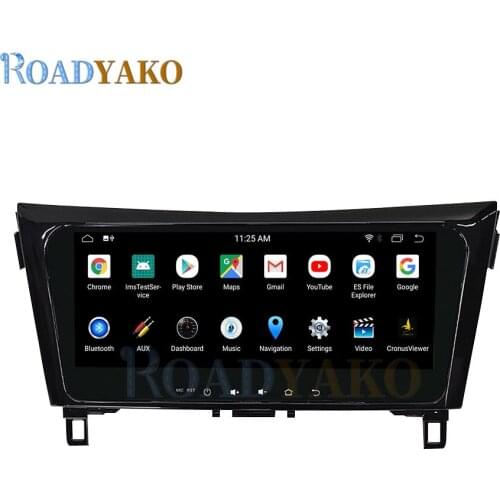Android 10.0 Octa Core 6G+128G For Nissan QASHQAI X-Trail 2012-2014 Car Multimedia Player 10.25 " GPS Radio Unit Tape Recorder