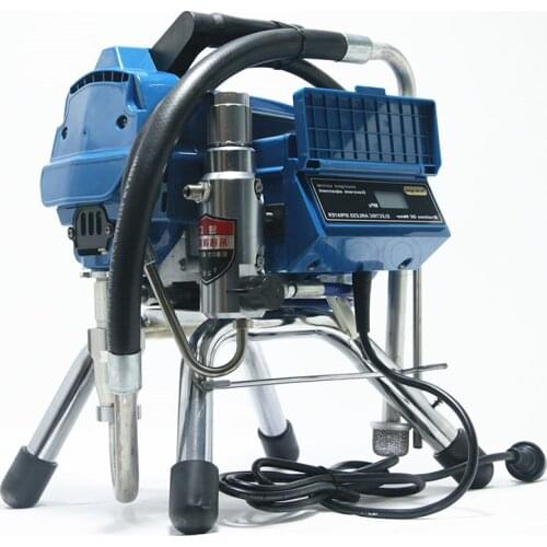 Suprihoo 595 Brushless Electric Diaphragm Airless Paint Sprayer 2200W With Spray Gun High Pressure Pipe Painting Machine Tool