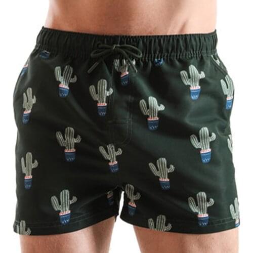 Brand Mens Beach Shorts Matching Swim Mens Out Door Sports Bottoms Mens Swim Briefs Quick Dry Polyester Surfing Swimwear