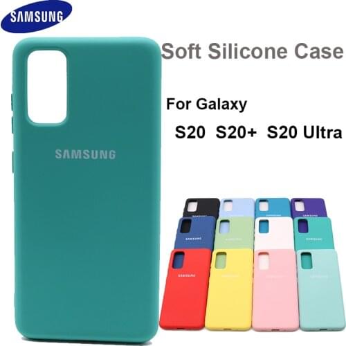S20 Case Samsung Galaxy S20Ultra S20plus Silky Silicone Cover High Quality Soft-Touch Back Protective Galaxy S20+ plus