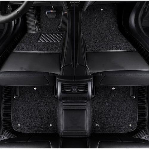 Car floor mats for Mercedes Benz A B C E G S R V 160 180 200 260 300 320 350 400 450 500 ML-AMG GLE S class car-styling liners