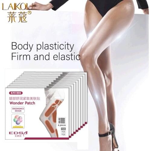 LAIKOU 3Pcs/Set Beauty Leg Slimming Patches Tightening Leg Skin Shaping Stickers Weight Loss Natural Health Fat Burner Plaster