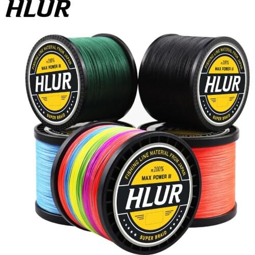 HLUR Fishing Lines 300M 500M 1000M 8 Strands Braided PE Japan Monofilament Fishing Line Set Leader Line for Carp Fishing Wire