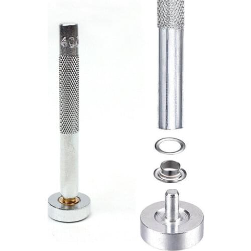 1 sets Eyelets Punch Die Setting Tool Kit For Leather craft Clothing Banner Grommet 3.5/ 4/ 4.5/ 5/ 6/ 8/ 10/ 12mm