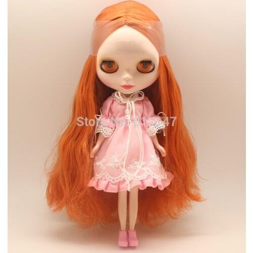 Nude blyth doll E01 action figure dolls(bronze hair,)