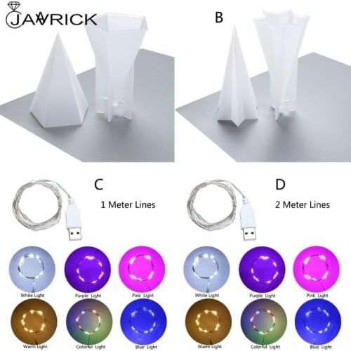 Pyramid Epoxy Resin Mold Night Light Holder Silicone Casting Mold Handmade Creative Home Home Decor Pyramid Light Mold