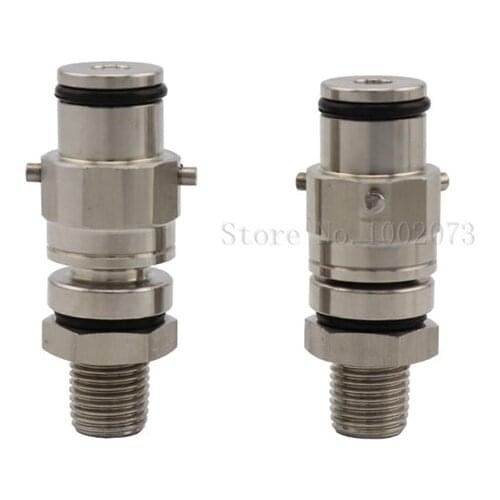 Home Brew Beer Keg 19/32-18" Pin Lock Post with 1/4 Inch Bulkhead Assembly Liquid/Gas