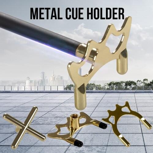 Anti-slip Billiards Snooker Pool Cue Rest Bridge Head Holder 1 PCS Pool Cue Accessory Billiard Rack Billiards Rack Cue Holder