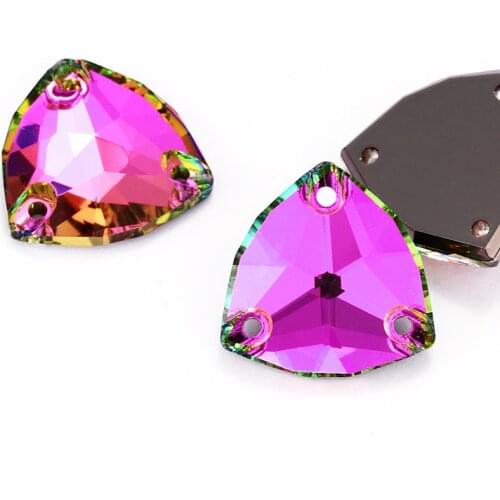 Rhinestone Decoration Flat Back Crystal Glass Hotfix Sew on Rhinestones Crystal for Decoration Wedding Dress/Clothing Accessorie