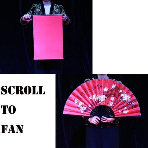 Scroll to Fan Magic Tricks Comedy Stage Close Up Magia Mentalism Illusions Gimmick Props Accessories Appearing Magica Magicians