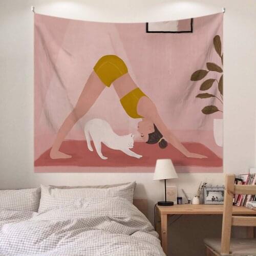 Boho Decoration Home Decor Kawaii Room Decor Hippie Witchcraft Tapiz Tarot Cards Decoration Mural Aesthetic Room Decor Gobelin