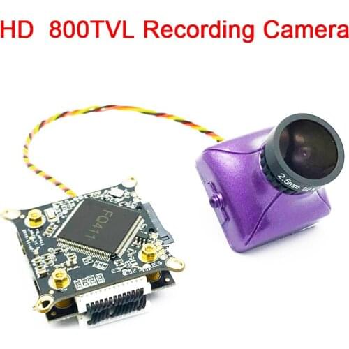 FPV Mini 4in1 HD 800TVL DVR Recording Camera FPV HAD II Mini Camera 2.1/2.5mmLens With OSD Button NTSC/PAL for FPV RC Quadcopter