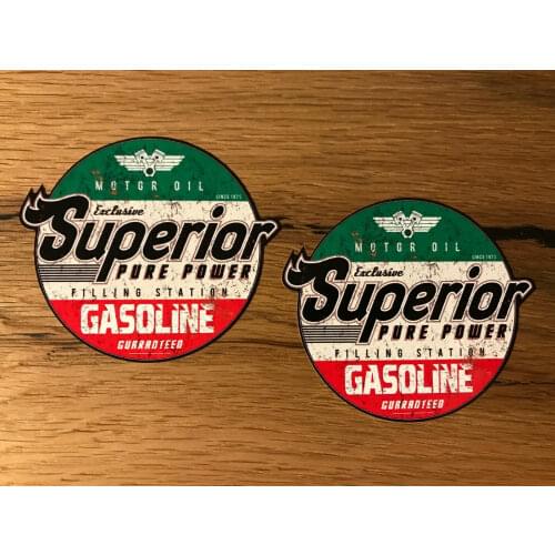 Vintage Oil Sticker Retro Vintage Oldschool Scrambler Bobber V2 V8 V6 # 464 car stickers and decals