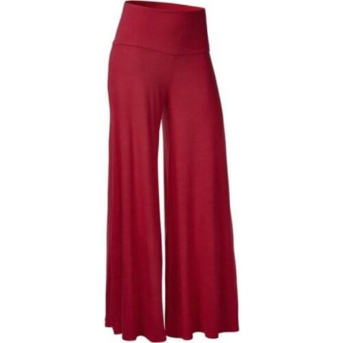 2021 Summer Womens Long Trousers Spring and Summer Womens High-waist Wide-leg Pants Fashion Solid Color Casual Pants New