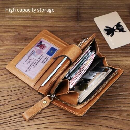 Genuine Leather Womens Wallet Hollow Out Pattern Casual Short Wallet For Female Vintage Coin Zipper Pocket Purse