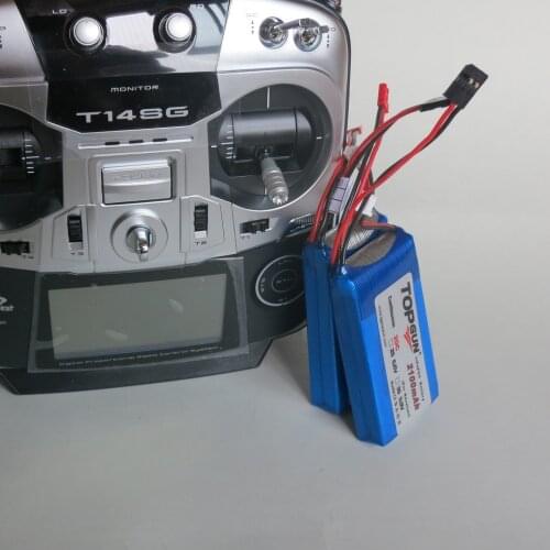 LiFe battery 2100MAH 20C 6.6V fit for futaba 14sg t10j 18SZ receiver power supply