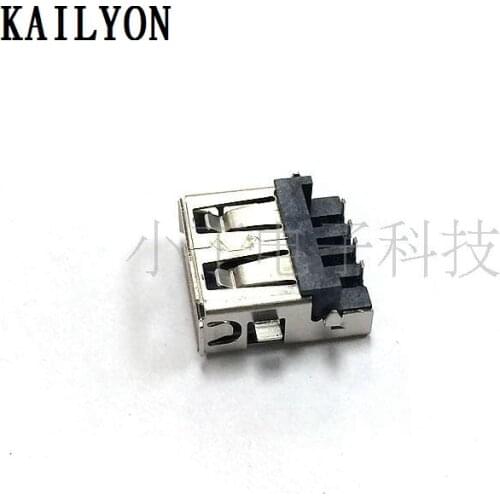 100pcs USBA type countersunk plate mother, front insert, roll entry, USB mother seat