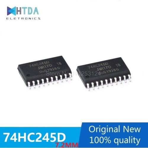 5pcs/lot ICN74HC245 SM74HC245D 74HC245 74HC245D 7.2MM SOP20