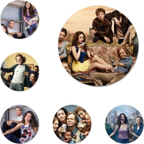 58mm Shameless tv show Badge Brooch Pin Accessories For Clothes Backpack Decoration gift