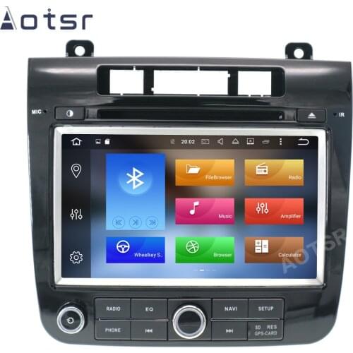 AOTSR 2 Din Car Radio Coche Android 10 For VW Volkswagen Touareg FL NF 2010 - 2018 Central Multimedia Player IPS 2Din DVD Auto