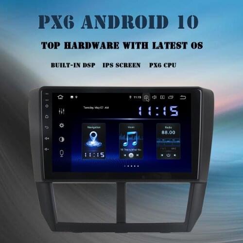 Dasaita 9" Android 10.0 Multimedia Player for Subaru Forester 2008 2009 2010 2011 2012 Head Unit DSP Car Radio GPS Navi MAX10