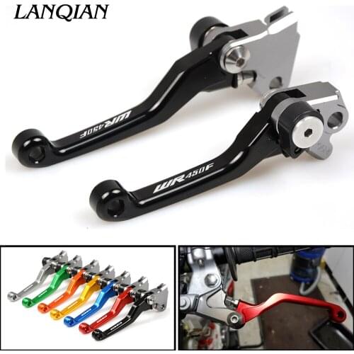 For YAMAHA WR450F WR 450F WR 450 F 2001 - 2018 2002 2003 2004 2005 2006 2007 Motocross dirt bike CNC Pivot Brake Clutch Levers