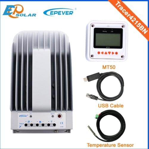 EPEVER EPsolar New Tracer 4215BN MPPT 40A solar controller 150v including MT50 USB and Sensor cable