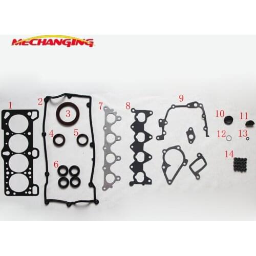 G4ED For HYUNDAI 2004 ELANTRA MATRIX Metal Full set Accesories Engine Rebuilding Kits Engine Seal Gasket 20910-26D00-NEW