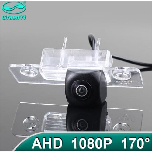 GreenYi 170° 1080P HD AHD Vehicle Rear View Camera For Skoda Octavia 2008-2015 Car