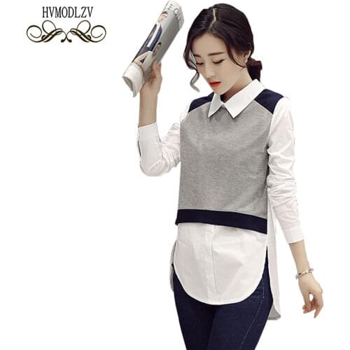 HVMODLZV Collar Blouses