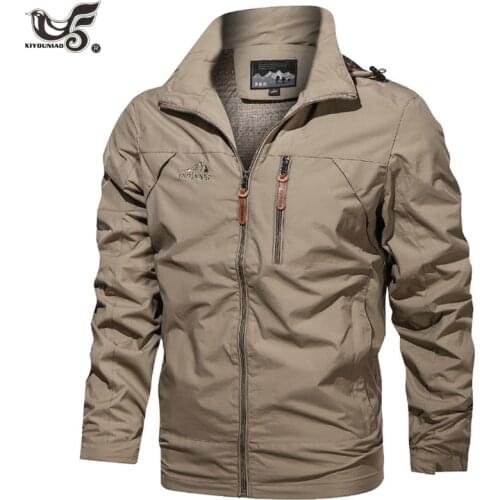 Spring Autumn Mens Windproof Streetwear Casual Jacket Hooded Coat Men Outwear Harajuku Baseball Bomber Jacket Brand Clothing