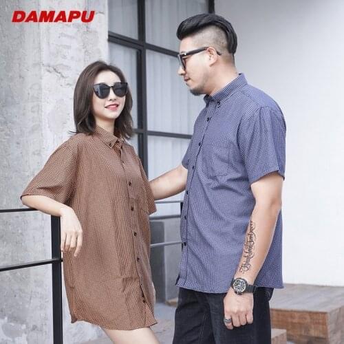 Mens Shirts Sleeve Summer Clothes Man 2021 Oversize Big Plus Size Husband Plaid Shirt 10XL Mens Clothing Promotion Short Hand