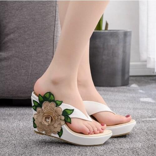 2020 new ladies slippers ladies home slippers casual beach slippers sandals ladies sandals summer sexy high heel slippers