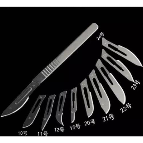 MasterXu Pro Tool Metal Scalpel Knife Blades Art No 10 11 12 15 20 21 22 23 24 for iPhone Board Maintenance Glue Removing Tool