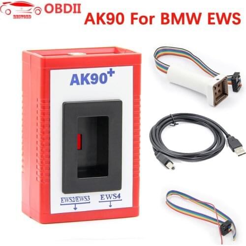 AK90+ V3.19 For BMW EWS2/EWS3/EWS4 AK90 PLUS Auto Key Programmer Tool AK 90 for BMW EWS From 1995-2005 OBD2 Diagnostic Scanner