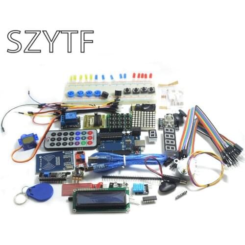 RFID Starter Kit for Arduino UNO R3 Upgraded version Learning Suite LCD 1602 With Retail Box