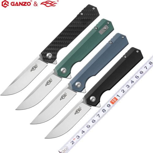 FH11S FBKNIFE GANZO Firebird D2 blade G10 or Carbon Fiber Handle Folding knife Survival tool Pocket Knife tactical outdoor tool