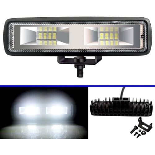 Led Fog Lamp New 48w 12v Working Light Bar Spotlight Floodlight For Off-road Driving Off-road Fog Lamp Is Suitable For Automobi